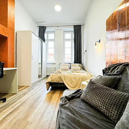 1min Walk To Market Square, Beautiful Views! Stylish 1br Kitchen Apartamento Wrocław